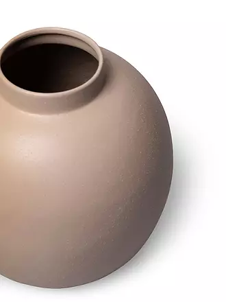 FYNCH-HATTON | Jarrón de metal MOYA Corn pequeño de 19 cm | hellgrau